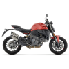 Arrow Racing Titanium Round-Sil Racing Silencers (Upper + Lower) | Ducati | Monster 890 V2 (2026)